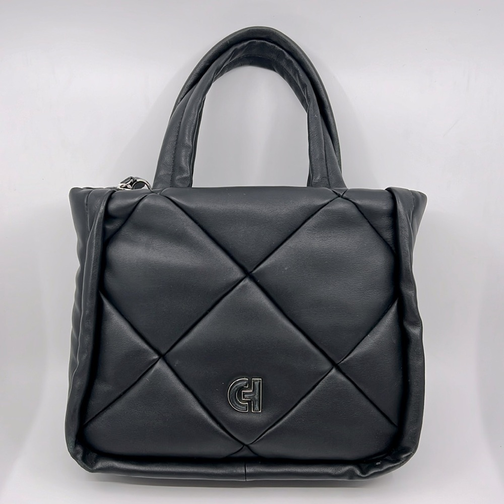 Cole Haan Grand Series Quilted Tote Handbag